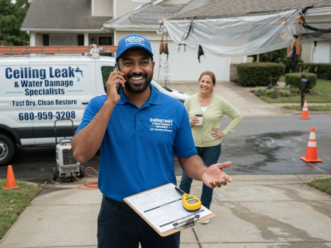 Ceiling Leak Cleanup New Lisbon, NJ FAQs